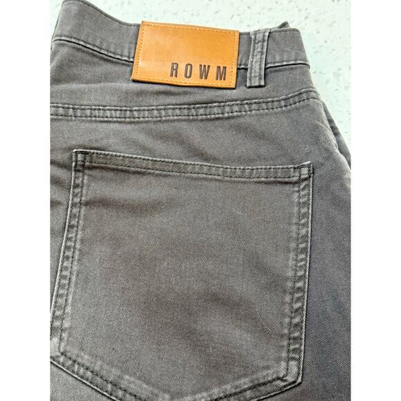 ROWM DARK GRAY DENIM MENS 32 X 30 - Picture 6 of 7